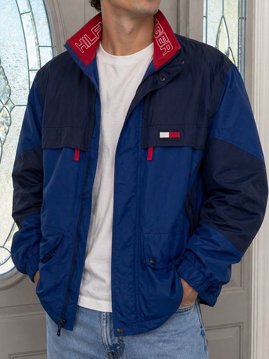 Tommy Hilfiger Other - Tommy Hilfiger Vintage Colorblock Puffer Jacket – XL
